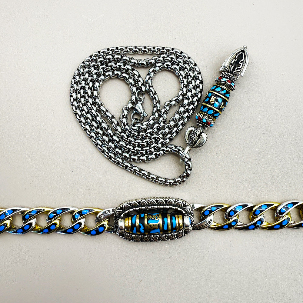The Navigator's Spear, Necklace and Bracelet Set.