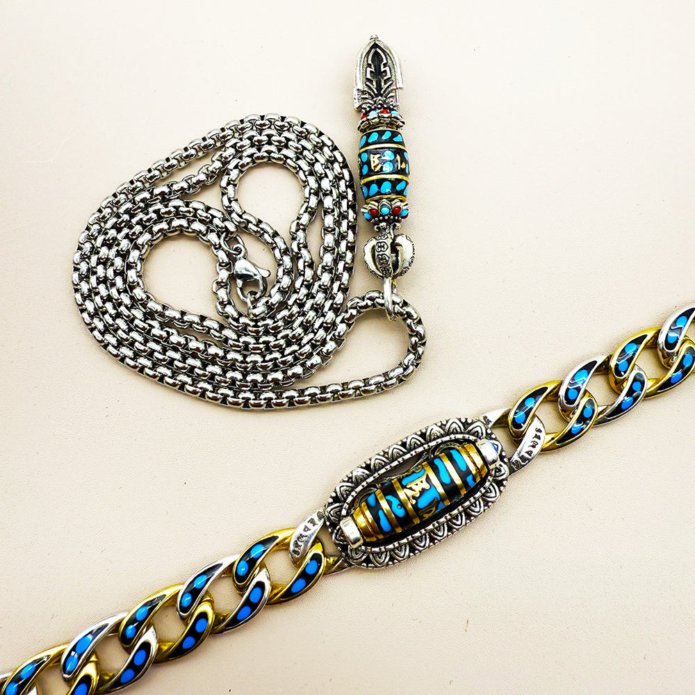 The Navigator's Spear, Necklace and Bracelet Set.