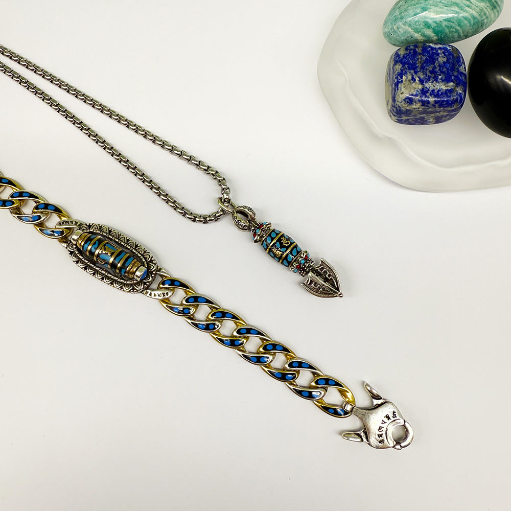 The Navigator's Spear, Necklace and Bracelet Set.